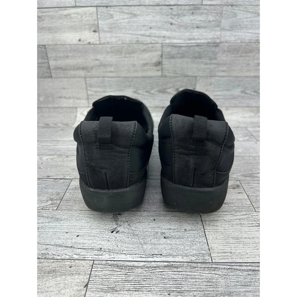 Cloudsteppers‎ by Clarks Black Slip On Comfort Loafers Casual Walking Shoes Sz 8